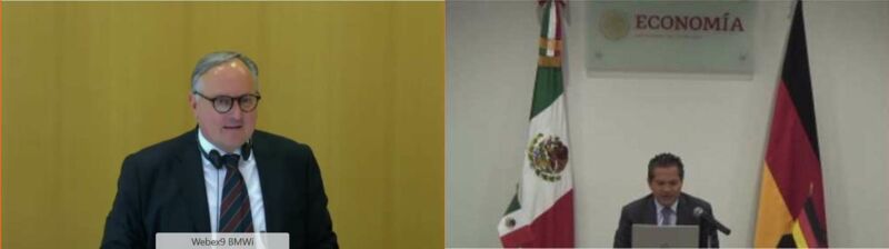 Mr Boris Boehme (BMWi) and Mr Alfonso Guati Rojo (SE)