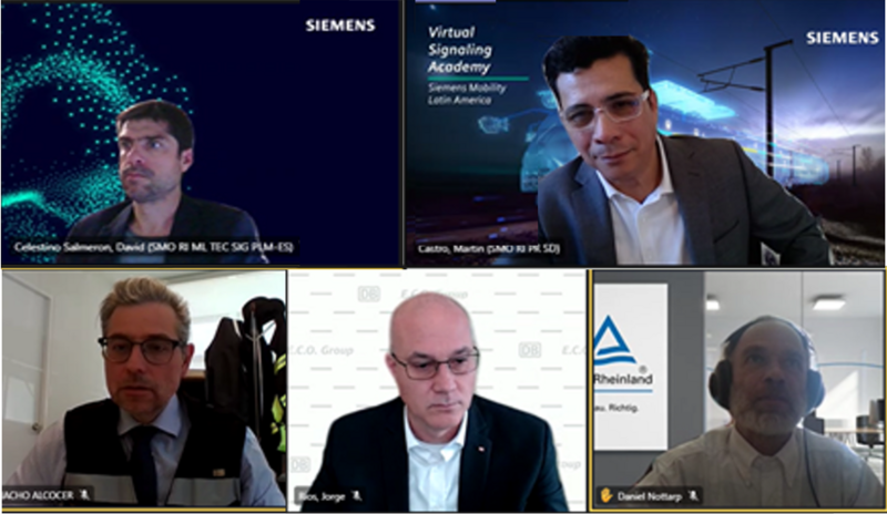 Foto der Referent*innen des dritten Workshops zu Signal- und Kontrollsystemen