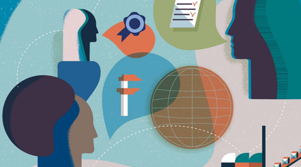 The illustrations show the different QI elements.